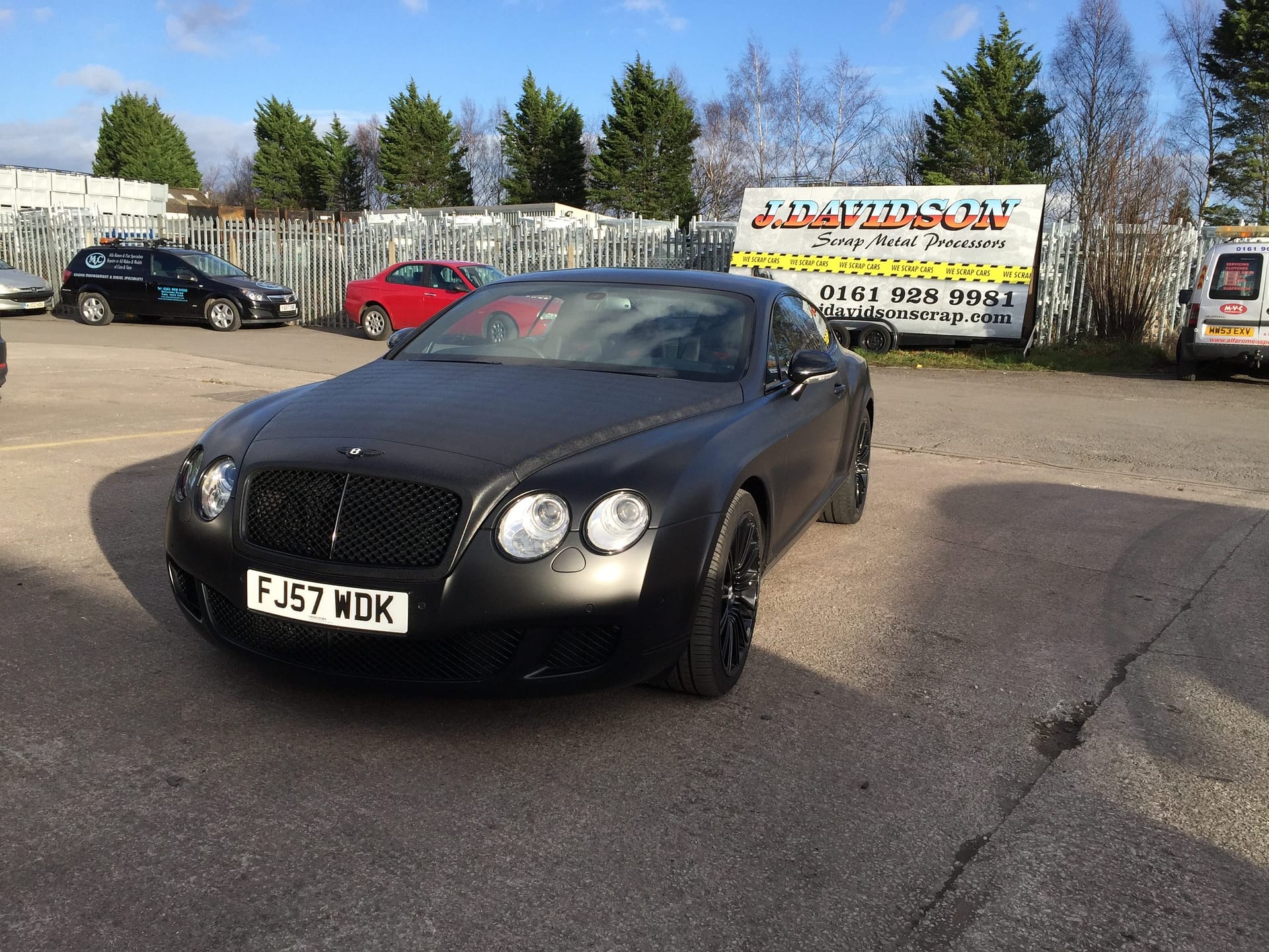bentley gt wrapping near me